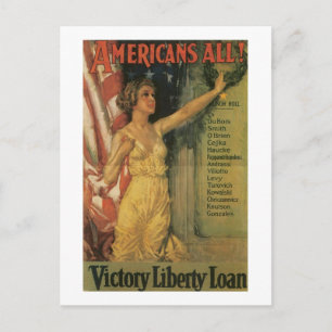 Carte Postale Américains
