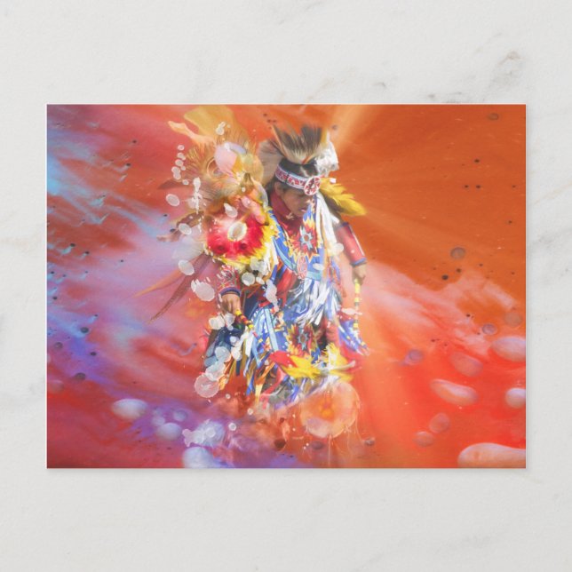 CARTE POSTALE AMÉRICAINS DE LA DANSE (Devant)