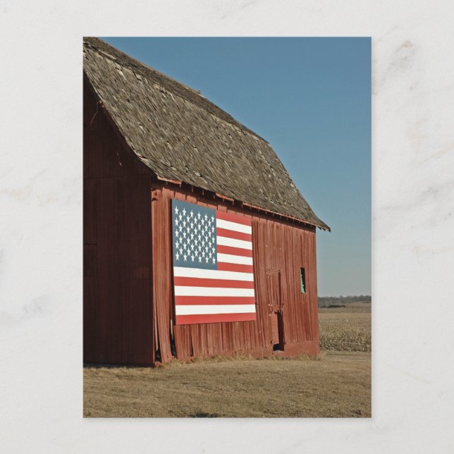 Carte Postale American Barn (Devant)