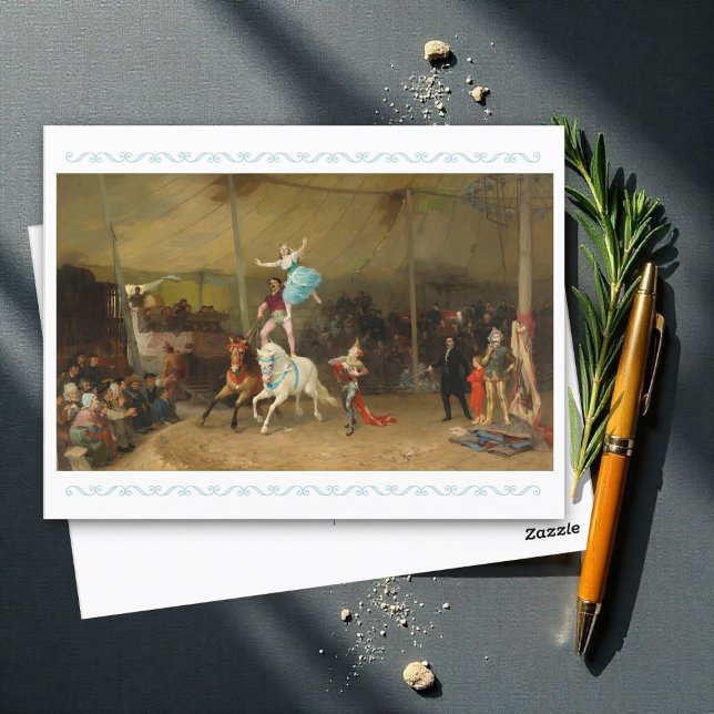 Carte Postale American Circus France, Bridgman (Créateur téléchargé)