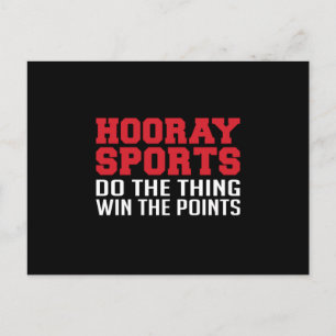 Carte Postale American Football Sports Équipe de jeu Drôle Idée 