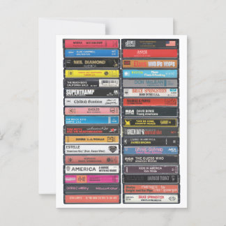 Carte Postale American Music - USA Anthems Cassette Print