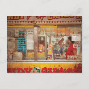 Carte Postale Americana - La cabane de bonbons