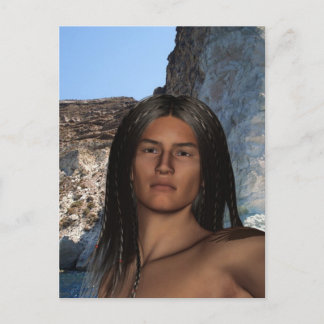 Carte postale amérindienne