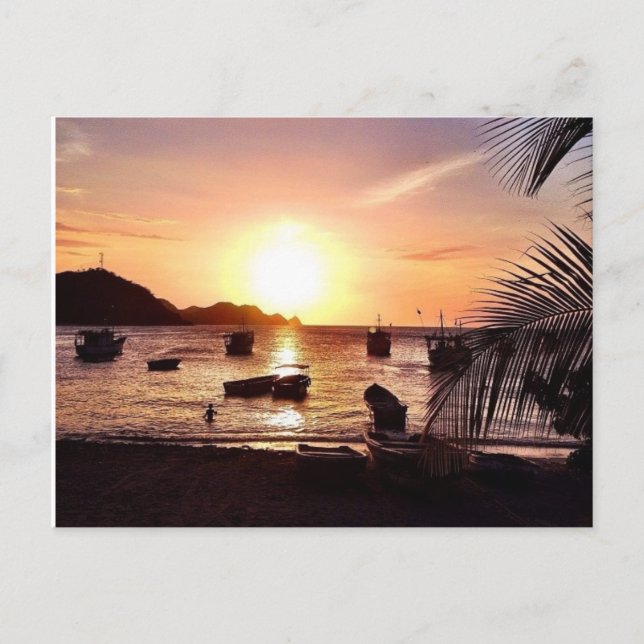 Carte Postale Amérique du Sud Colombie (Devant)