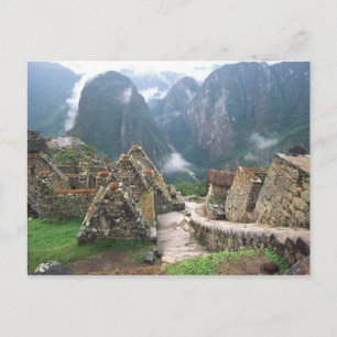 Carte Postale Amérique du Sud, Pérou, Machu Picchu