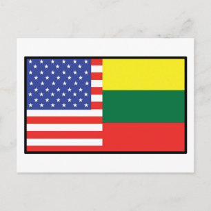 Carte Postale Amérique Lituanie