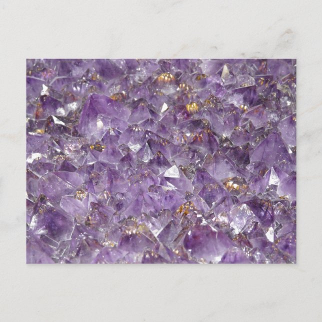 Carte Postale Amethyst Sparkles (Devant)