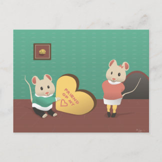 Carte Postale Ami de mon coeur