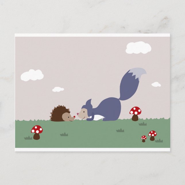 Carte Postale Amis (Devant)