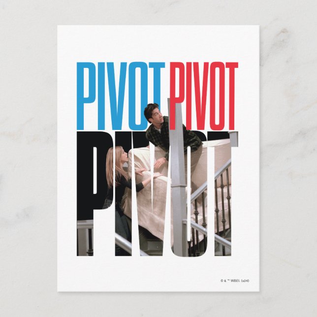Carte Postale AMIS™ | Citation PIVOT PIVOT PIVOT (Devant)