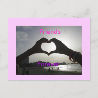 Carte Postale Amis pour toujours