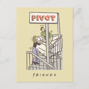 Carte Postale AMIS™ Ross et Rachel PIVOT