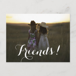 Carte Postale Amis rustiques