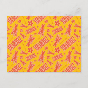 Carte Postale AMIS™ Vous êtes mon homard Motif vibrant
