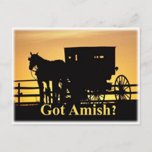 Carte Postale Amish ?
