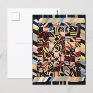 Carte Postale Amish Crazy Quilt par Lydia Beach