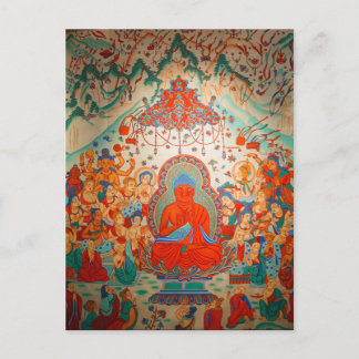 Carte Postale Amitabha Bouddha Sukhavati Terre Pure