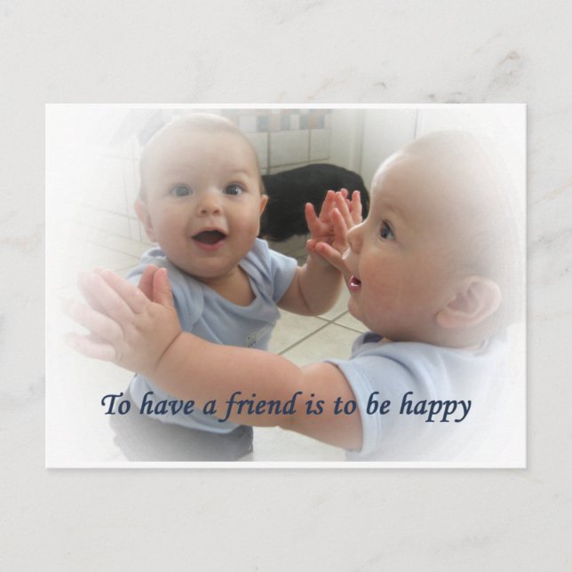 Carte Postale Amitié (Devant)