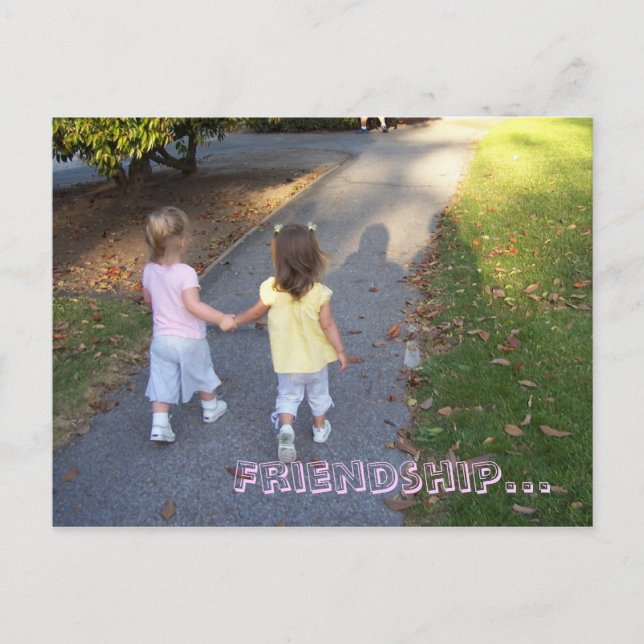 Carte Postale Amitié (Devant)