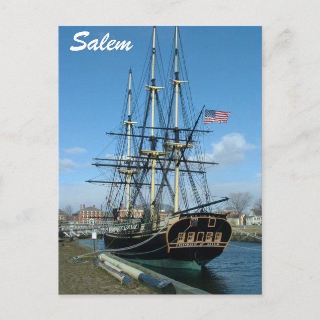 Carte Postale Amitié de Salem (Devant)
