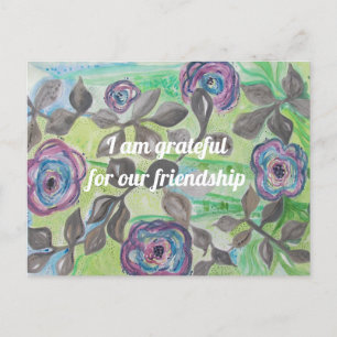 Carte Postale Amitié des citations d'inspiration