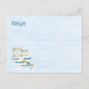 Carte Postale amitié recettes