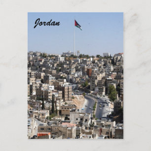 Carte Postale amman city jordanie