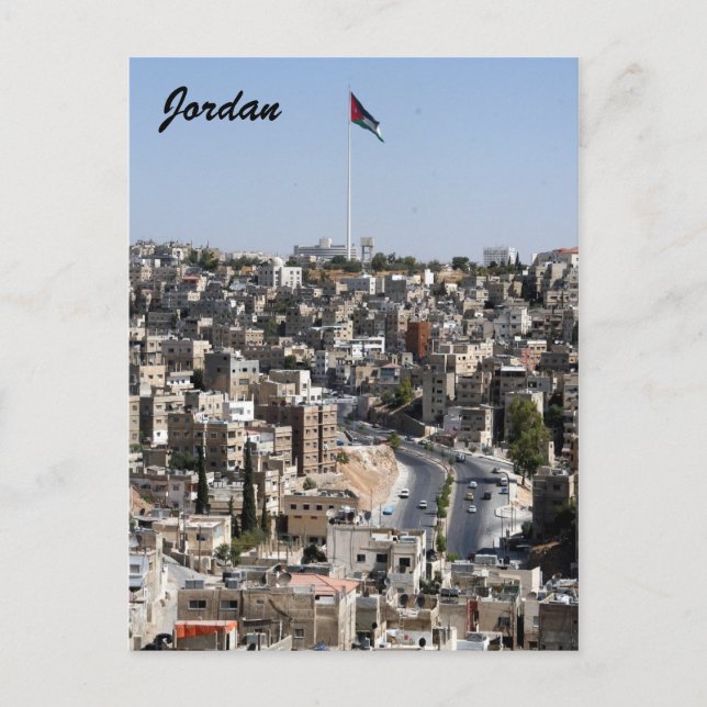Carte Postale amman city jordanie (Devant)