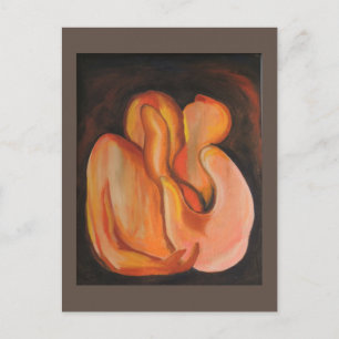 Carte Postale Amor - Abstrait par Gene Foltuz Mini Print
