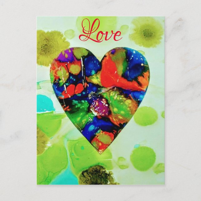Carte Postale Amour (Devant)