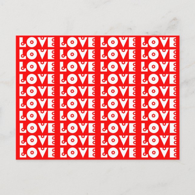 CARTE POSTALE AMOUR (Devant)