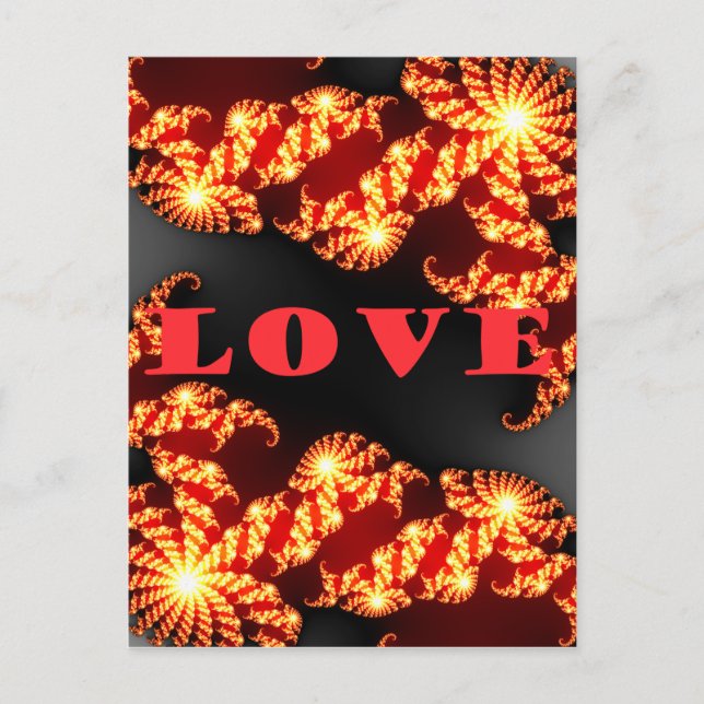 Carte Postale Amour. (Devant)