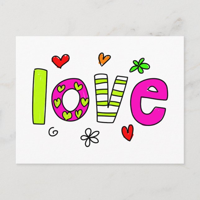 Carte Postale Amour (Devant)