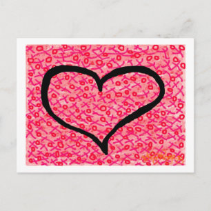 Carte postale "Amour"