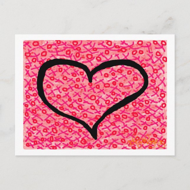 Carte postale "Amour" (Devant)