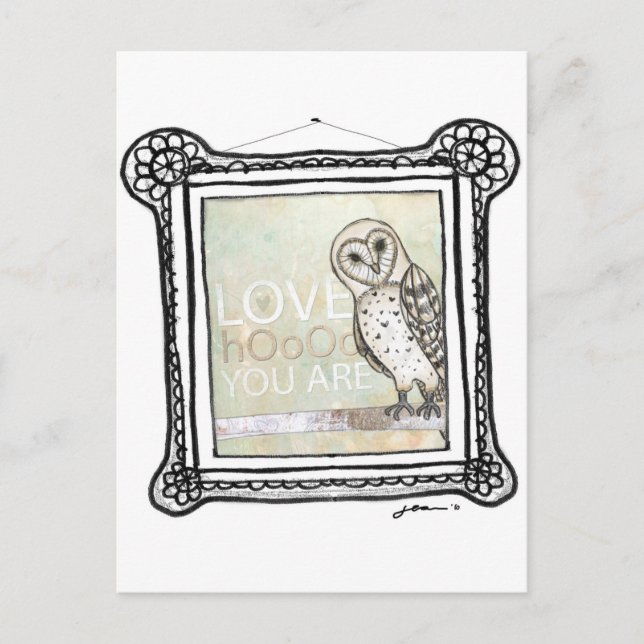Carte Postale amour (Devant)