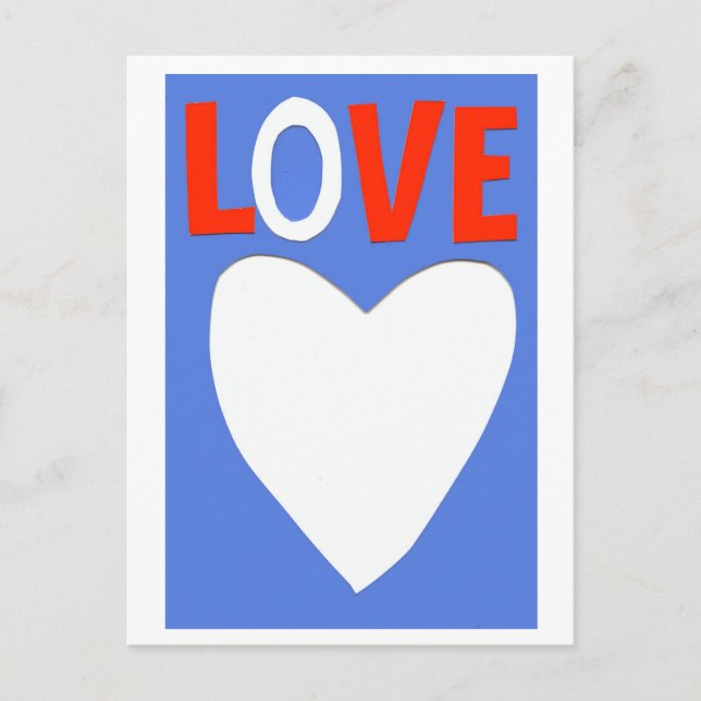 CARTE POSTALE AMOUR 2 (Devant)