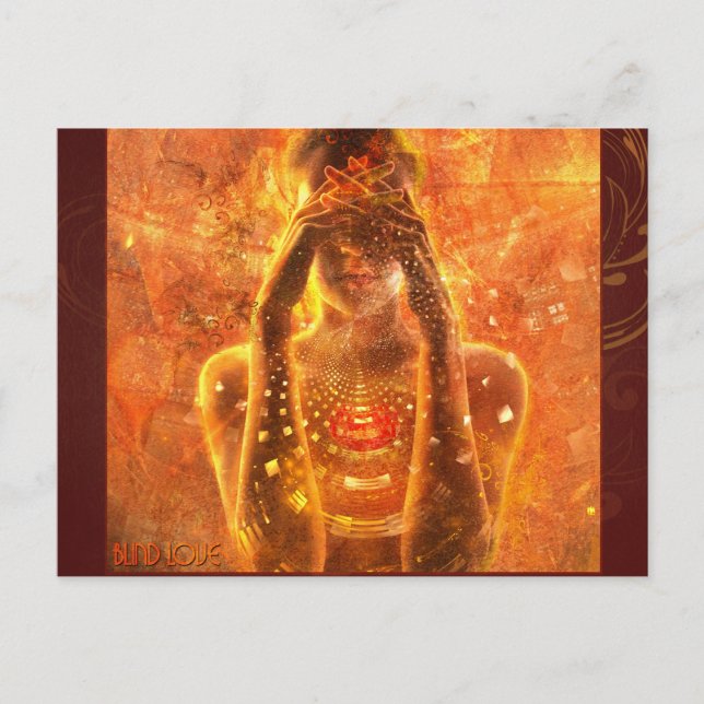 Carte postale Amour Aveugle (Devant)