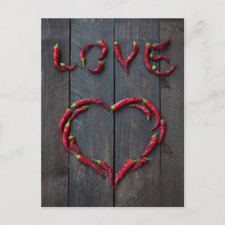 Carte Postale Amour chaud