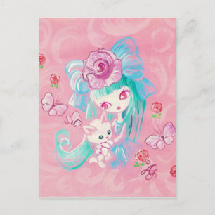 Carte Postale Amour de chaton