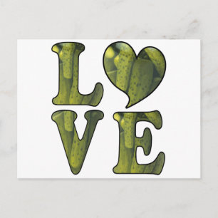 Carte Postale Amour de Cornichon