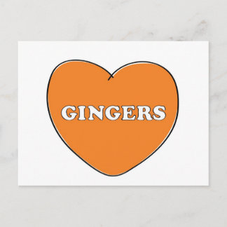 Carte Postale Amour de Gingembre
