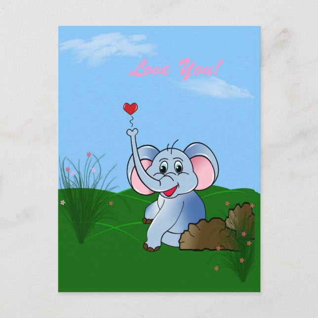 Carte Postale Amour désagréable (Devant)