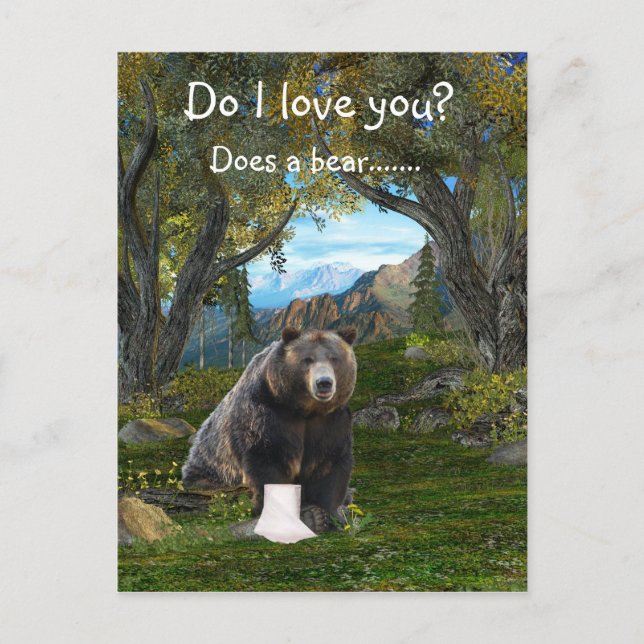 Carte Postale Amour drôle (Devant)