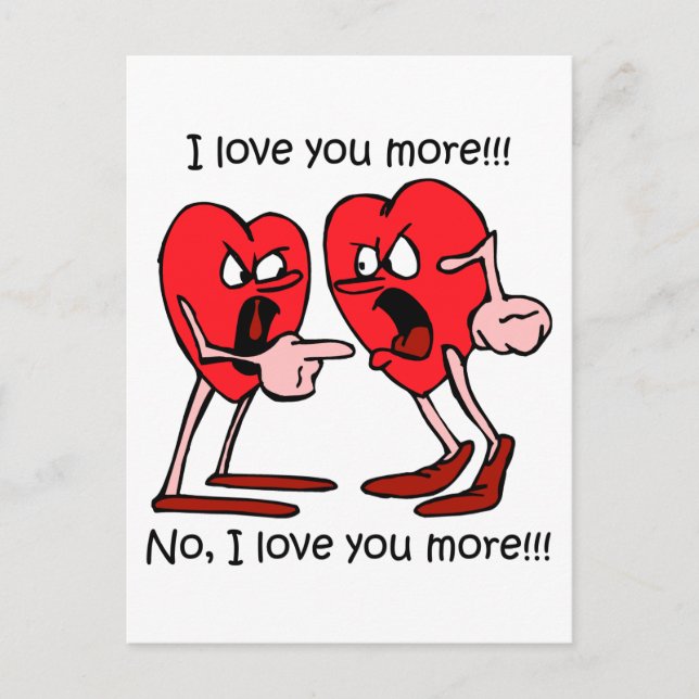 Carte Postale Amour drôle (Devant)
