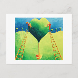 Carte Postale Amour ensemble