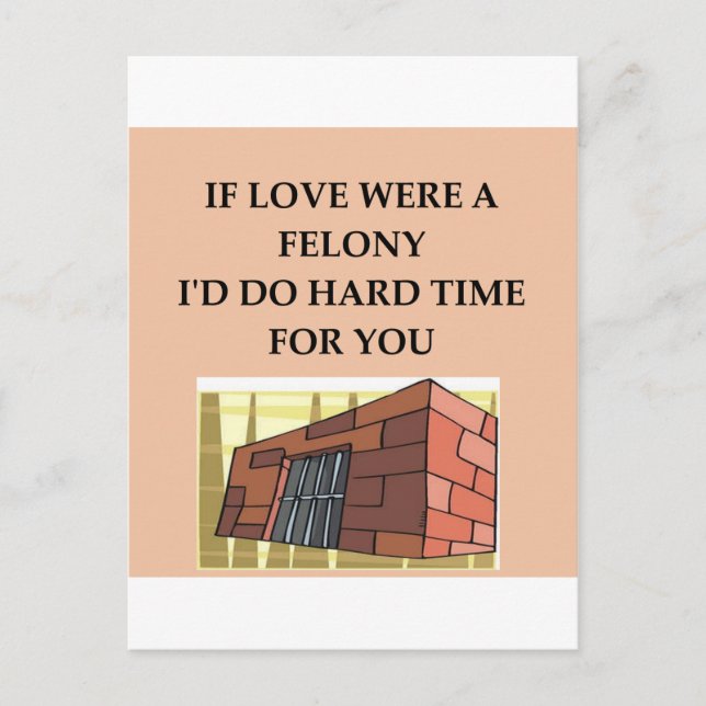 Carte Postale amour et crime (Devant)