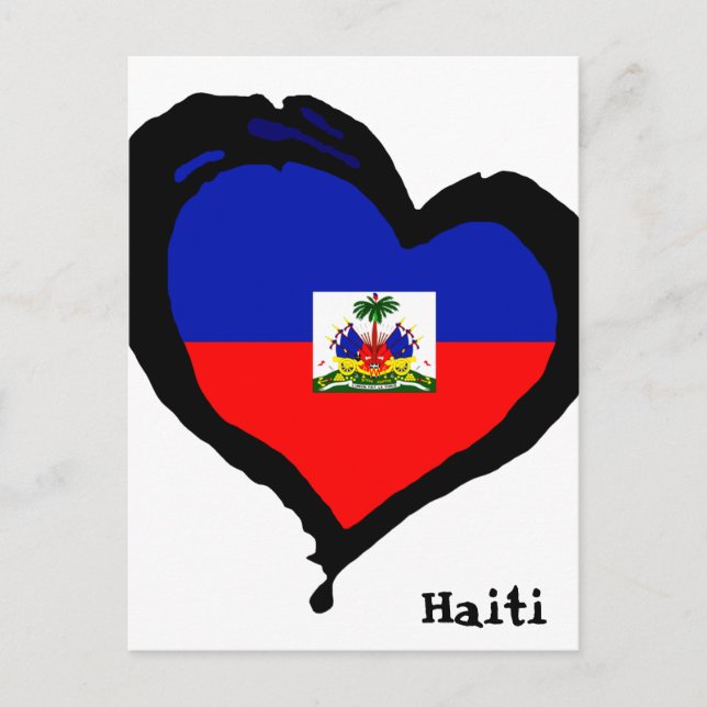 Carte Postale Amour Haïti (Devant)