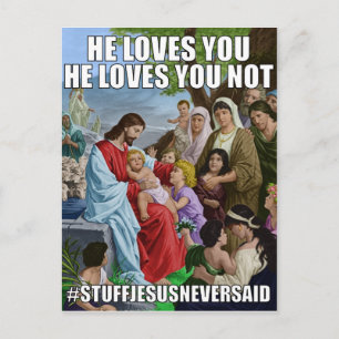 Carte postale Amour Inchangeable (SJNS)